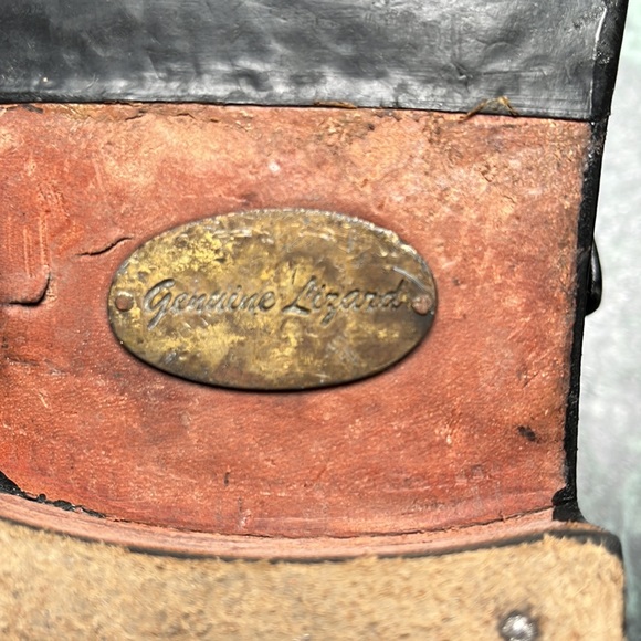 RAGAZZI Genuine lizard men’s dress shoes - Picture 3 of 4